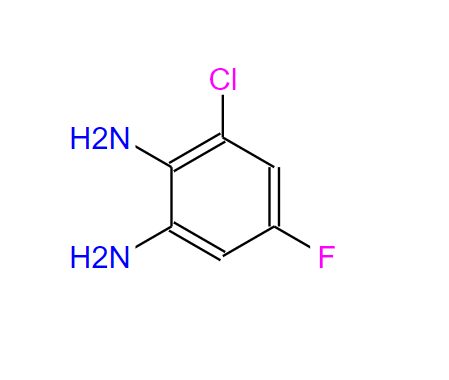 3-氯-5-氟鄰苯二胺,3-chloro-5-fluorobenzene-1,2-diaMine