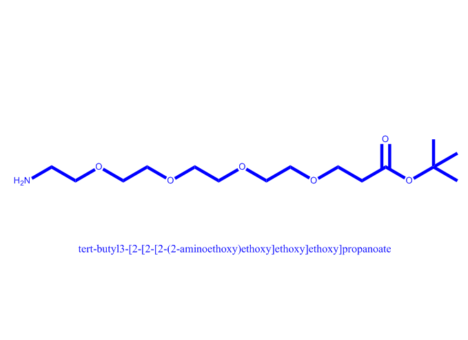 15-氨基-4,7,10,13-四氧杂十五烷酸叔丁酯,H2N-PEG4-tBu