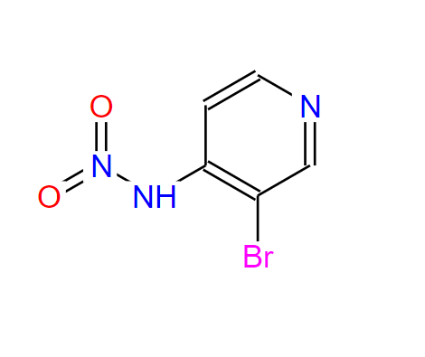 3-溴-N-硝基吡啶-4-胺,3-broMo-N-nitropyridin-4-aMine