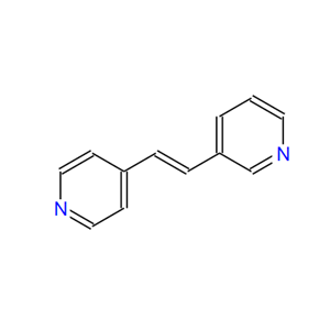(E)-3-[2-(4-吡啶基)乙烯基]吡啶,(E)-3-[2-(4-Pyridyl)Vinyl]Pyridine