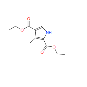 3-甲基-1H-吡咯-2,4-二羧酸二乙酯,3-METHYL-1H-PYRROLE 2,4-DICARBOXYLIC ACID DIETHYL ESTER
