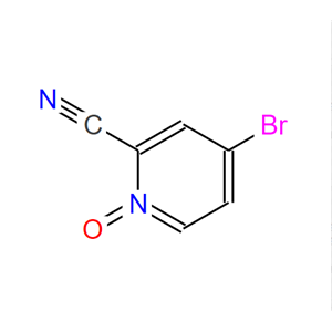 4-溴-2-氰基吡啶 1-氧化物