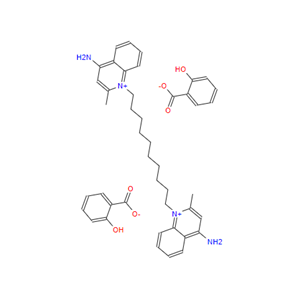 化合物 T31295,Decalinium salycilate;Decalinium salycilate;Dequalinium salicylate