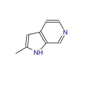 2-甲基-1H-吡咯并[2,3-c]吡啶,2-Methyl-1H-pyrrolo[2,3-c]pyridine