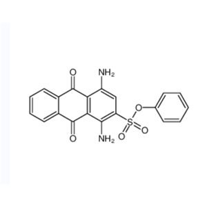 1,4-二氨基-9,10-二氢-9,10-二氧代-2-蒽磺酸苯酯,phenyl 1,4-diamino-9,10-dioxoanthracene-2-sulfonate