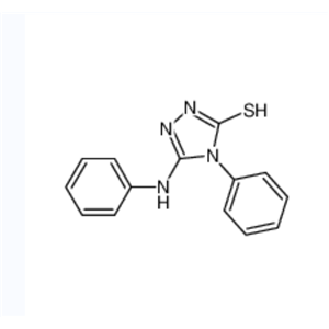 5-苯氨基-4-苯基-2,4-二氢-3H-1,2,4-三唑-3-硫酮,3-anilino-4-phenyl-1H-1,2,4-triazole-5-thione