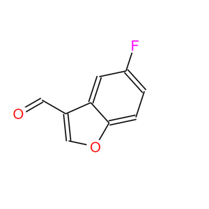 5-氟苯并呋喃-3-甲醛,3-Benzofurancarboxaldehyde,5-fluoro-(9CI)