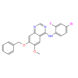 7-(苄氧基)-4-(4-溴-2-氟苯胺基)-6-甲氧基喹唑啉