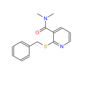 2-(苄基硫代)-N,N-二甲基烟酰胺