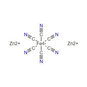 六(氰基-kappac)高铁酸(4-)二锌盐,dizinc,iron(2+),hexacyanide