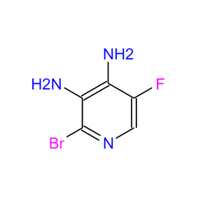 2-溴-3,4-二氨基-5-氟吡啶,2-broMo-5-fluoropyridine-3,4-diaMine