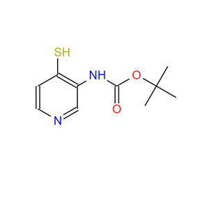 4-疏基吡啶-3-氨基甲酸叔丁酯