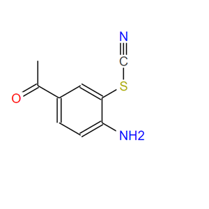 1-(4-氨基-3-硫代氰酰基苯基)乙酮
