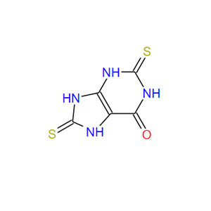 6-羟基-2,8-二硫基嘌呤