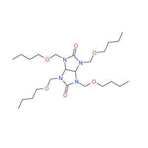 四丁氧甲基甘脲,1,3,4,6-TETRAKIS(BUTOXYMETHYL)GLYCOLURIL, TECH.