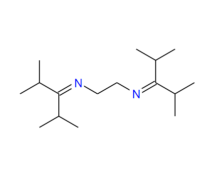 N,N'-二(1-異丙基-2-甲基丙亞基)乙二胺,N-[2-(2,4-dimethylpentan-3-ylideneamino)ethyl]-2,4-dimethylpentan-3-imine