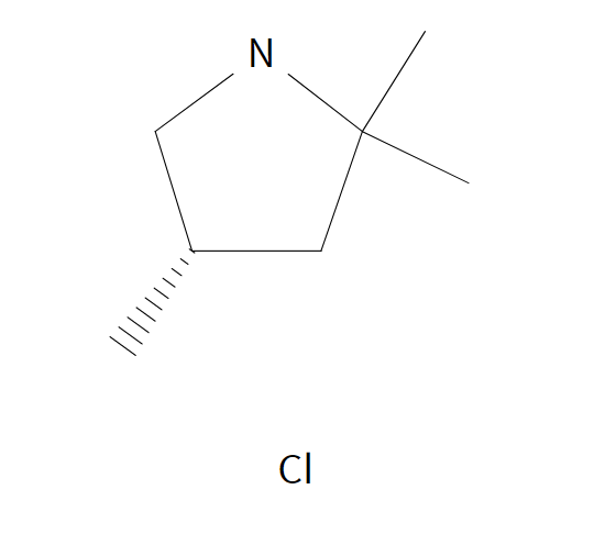 (S)-2,2,4-三甲基吡咯烷盐酸盐,(S)-2,2,4-trimethylpyrrolidinehydrochloride