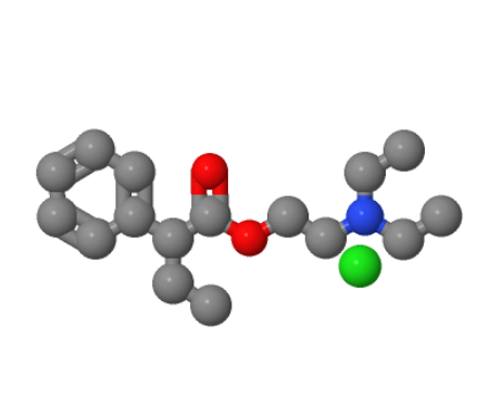 2-(二乙氨基)乙基2-苯基丁酸盐酸盐,2-(diethylamino)ethyl 2-phenylbutyrate hydrochloride
