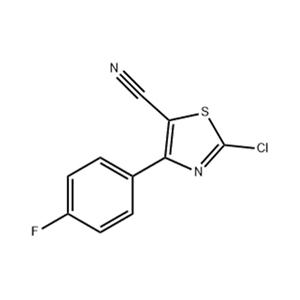 2-氯-4-(4-氟苯基)-5-噻唑甲腈;2-氯-5-氰基-4-(4-氟苯基)-1,3噻唑