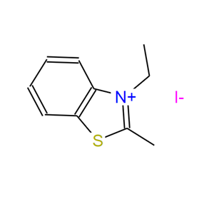 3119-93-5； 3-乙基-2-甲基苯并噻唑碘化物