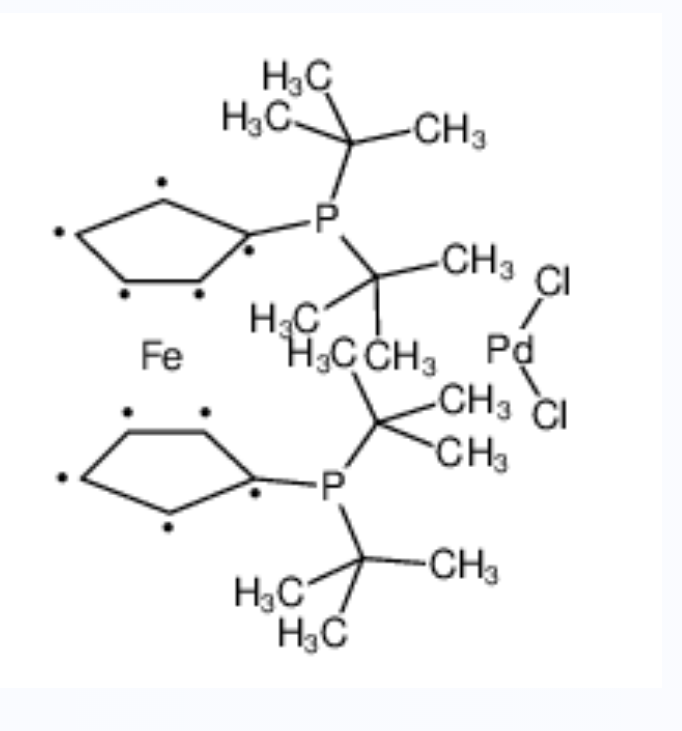 [1,1'-二(二叔丁基膦)二茂铁]合二氯钯(II),Dichloro[1,1-Bis(di-Tert-Butylphosphino)Ferrocene]Palladium(II)