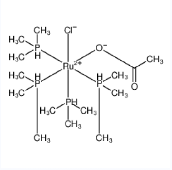 四(三甲基膦)氯化钌(II)乙酸酯,Ruthenium, (acetato-O)chlorotetrakis(trimethylphosphine)-, (OC-6-23)-