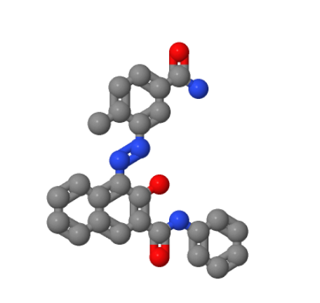 顏料紅 268,4-[(5-carbamoyl-o-tolyl)azo]-3-hydroxynaphth-2-anilide