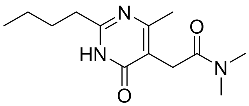 2-(2-丁基-4-羟基-6-甲基嘧啶-5-基)-N,N-二甲基乙酰胺