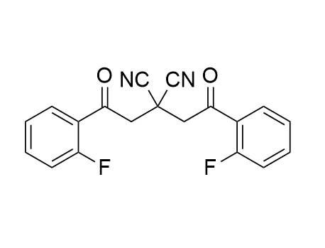 沃诺拉赞杂质55,2,2-bis(2-(2-fluorophenyl)-2-oxoethyl)malononitrile