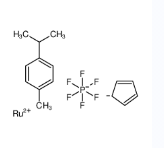 环戊二烯基(对甲异丙苯)钌(II)六氟磷酸,cyclopenta-1,3-diene,1-methyl-4-propan-2-ylbenzene,ruthenium(2+),hexafluorophosphate