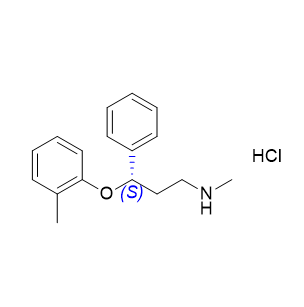 托莫西汀杂质02,(3S)-N-methyl-3-(2-methylphenoxy)-3-phenylpropan-1- amine hydrochloride