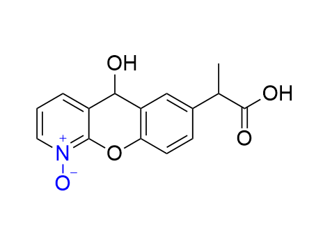 普拉洛芬雜質(zhì)12,7-(1-carboxyethyl)-5-hydroxy-5H-chromeno[2,3-b]pyridine 1-oxide