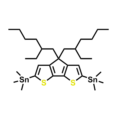 (4,4-双(2-乙基己基)-4H-环戊并[1,2-b:5,4-b']二噻吩-2,6-二基)双(三甲基锡烷),(4,4-Bis(2-ethylhexyl)-4H-cyclopenta[1,2-b:5,4-b']dithiophene-2,6-diyl)bis(trimethylstannane)