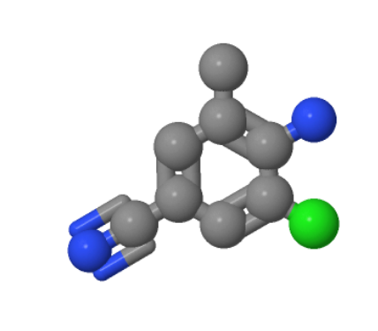 4-氨基-3-氯-5-甲基苯甲腈,4-Amino-3-chloro-5-methylbenzonitrile