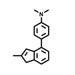 N、 N-二甲基-4-（2-甲基-1H-茚-4-基）苯胺,N,N-dimethyl-4-(2-methyl-1H-inden-4-yl)aniline