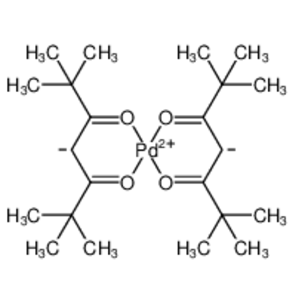 双 (2,2,6,6-四甲基-3,5-庚二酮酸)钯,Bis(2,2,6,6-tetramethyl-3,5-heptanedionato)palladium
