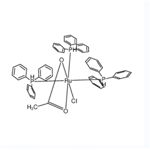 三(三苯基膦)氯化钌(II)乙酸酯,Chlorotris(triphenylphosphine)ruthenium(II) acetate