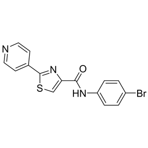 N-(4-溴苯基)-2-(4-吡啶基）-1,3-噻唑-4-甲酰胺