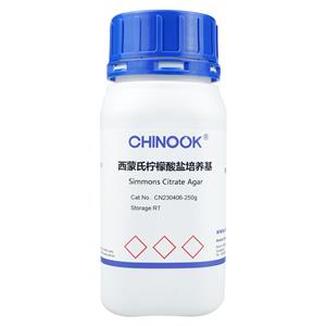 西蒙氏柠檬酸盐培养基  微生物培养基-CN230406-250g