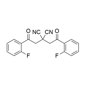 沃诺拉赞杂质55,2,2-bis(2-(2-fluorophenyl)-2-oxoethyl)malononitrile