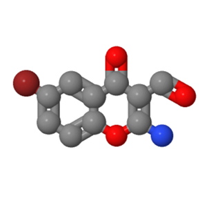 2-氨基-6-溴-4-氧-4H-1-苯并吡喃-3-甲醛