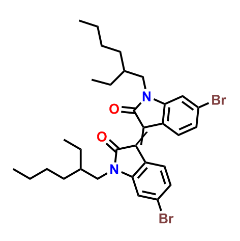 6,6'-二溴-N,N'-(2-乙基己基)异靛,6,6'-DibroMo-N,N'-(2-ethylhexyl)-isoindigo