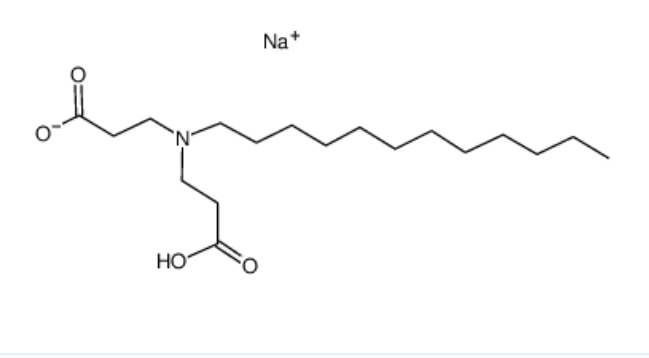 月桂亚氨基二丙酸钠,N-DODECYL-B-IMINODIPROPIONIC ACID, MONOSODIUM SALT, ANAGRADE