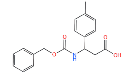 3-(((苄氧基)羰基)氨基)-3-(对甲苯基)丙酸,3-(((Benzyloxy)carbonyl)amino)-3-(p-tolyl)propanoicacid