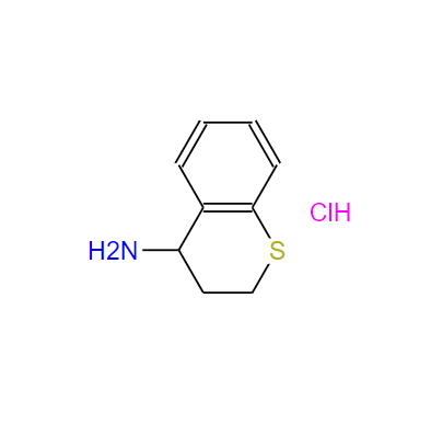 硫代色满-4-胺盐酸盐,3,4-dihydro-2H-1-benzothiopyran-4-yl)ammonium chloride