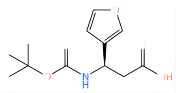 (R)-3-((tert-butoxycarbonyl)amino)-3-(furan-3-yl)propanoic acid