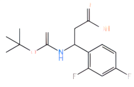 3-{[(叔丁氧基)羰基]氨基}-3-(2,4-二氟苯基)丙酸,3-{[(tert-butoxy)carbonyl]amino}-3-(2,4-difluorophenyl)propanoicacid