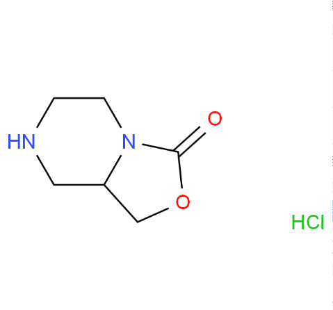 六氨-噁唑并[3,4-Α]吡嗪-3-酮鹽酸鹽,Hexahydro-oxazolo[3,4-a]pyrazin-3-one HCl