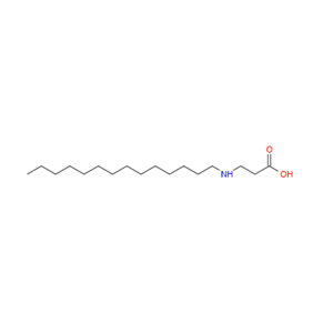 肉豆蔻氨基丙酸,N-tetradecyl-beta-alanine