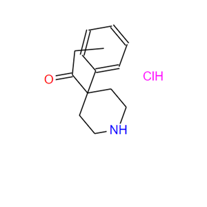 1-(4-phenylpiperidin-4-yl)propan-1-one hydrochloride